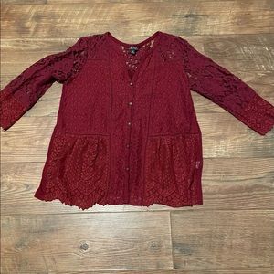 Lucky Brand Lace Top